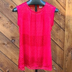 CAbi 261 Scarlet Tunic Tank 3130